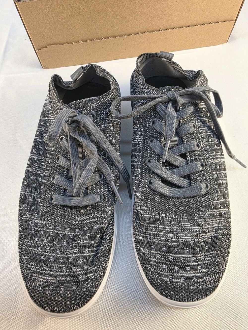 SUAVS Women's Size 9 The Zilker Tennis Shoes Heathered Gray New In Box Recycled